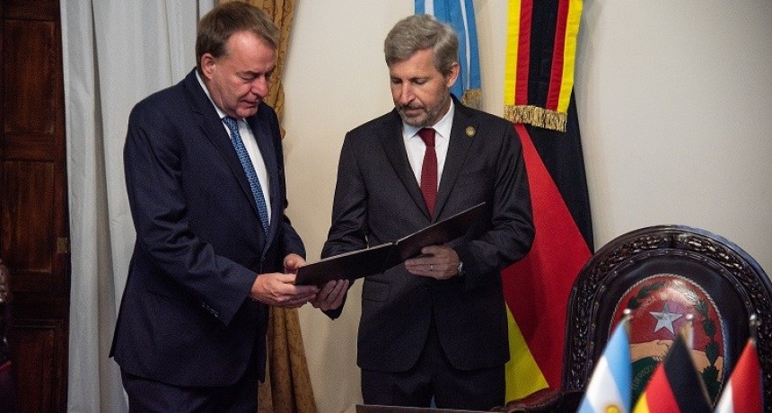 Entre R&iacute;os: Frigerio desarrollar&aacute; una agenda estrat&eacute;gica en el Puerto de Hamburgo para potenciar las exportaciones entrerrianas