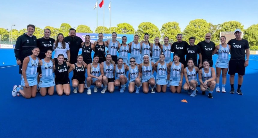 La Plata: Alak recibi&oacute; a Las Leonas en la previa de la Copa Mundial de Hockey
