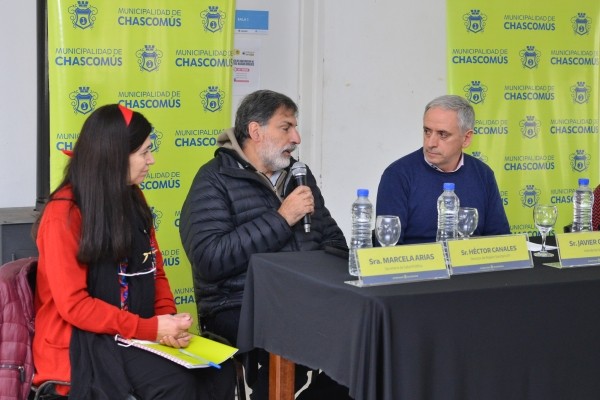 Chascomús: Javier Gastón participó de la presentación del Programa 1000 días y el Plan Qunita 