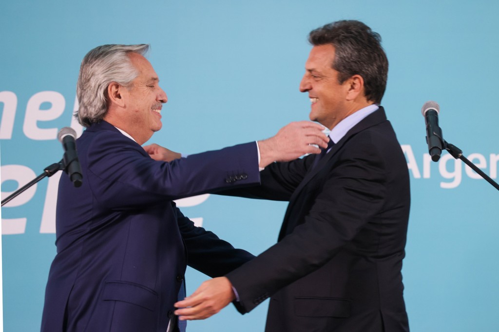 Alberto Fernández tomó juramento al nuevo ministro de Economía, Sergio Massa