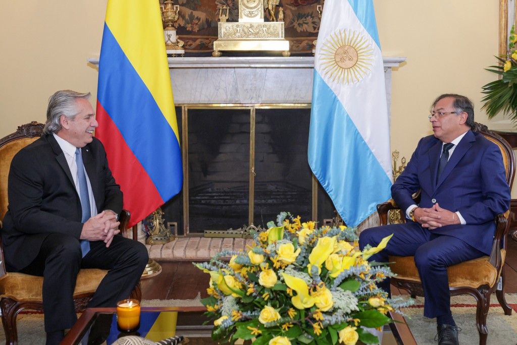 Alberto Fernández se reunió con Petro y se esperanzó con una Colombia “activa en el camino de integración latinoamericana”