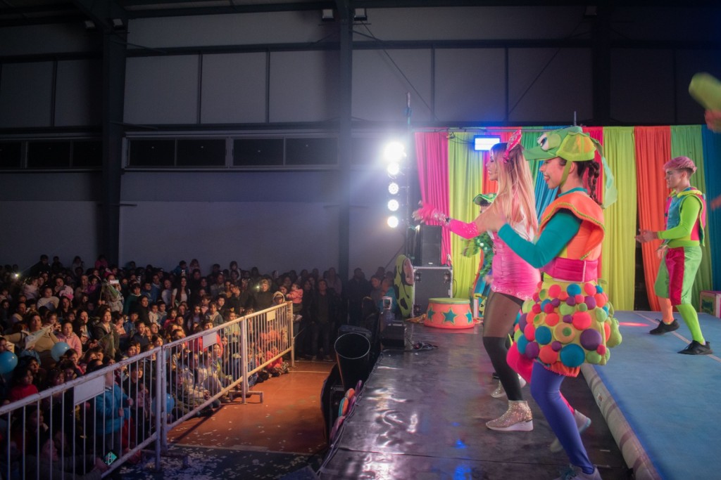 Navarro: Panam y Circo brindó un show para más de 3 mil personas en el microestadio Abel Salvatto