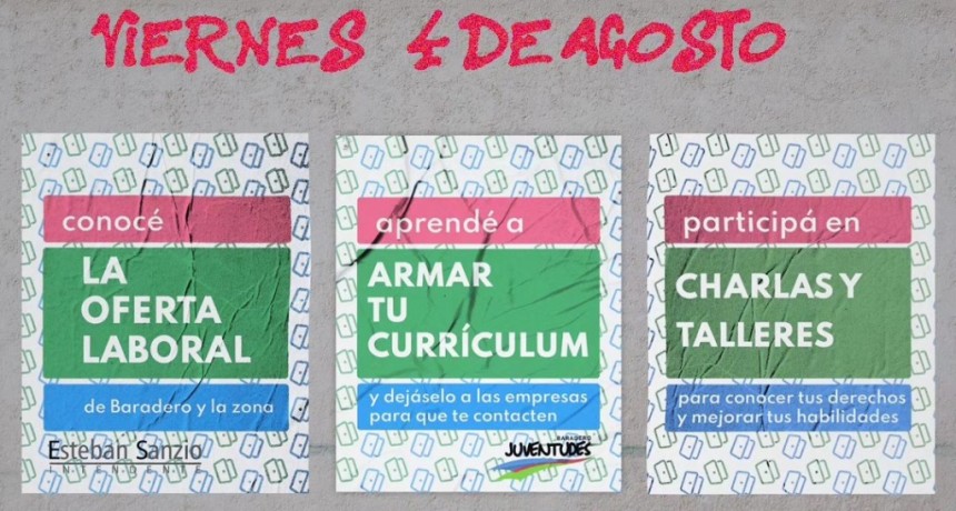 Baradero: Se viene la primera edición de Expo Trabajo 2023  