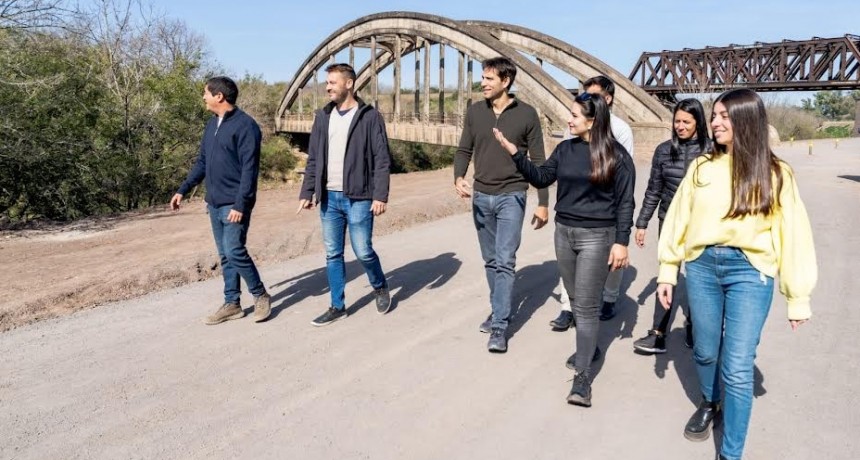 San Nicolás: Passaglia recorrió la obra de la nueva Costanera Sur 