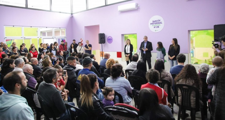 Avellaneda: Ferraresi inauguró un nuevo Jardín Maternal en Piñeiro