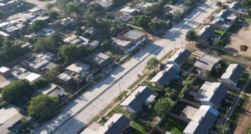 Chaco: El Gobernador inauguró 1.000 metros de pavimento en Resistencia 