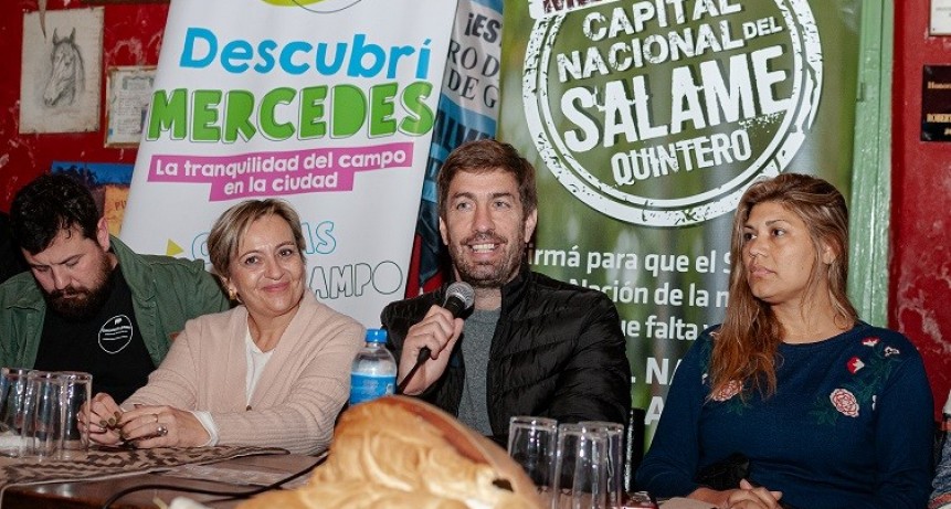 Mercedes: Se lanzó la 48º Fiesta Nacional del Salame Quintero 