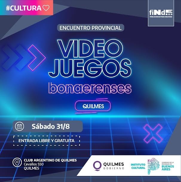 Quilmes: Se realizará un nuevo encuentro provincial de videojuegos 