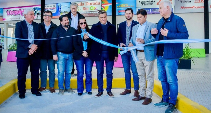 Chaco: Zdero inauguró la terminal de ómnibus en Quitilipi 