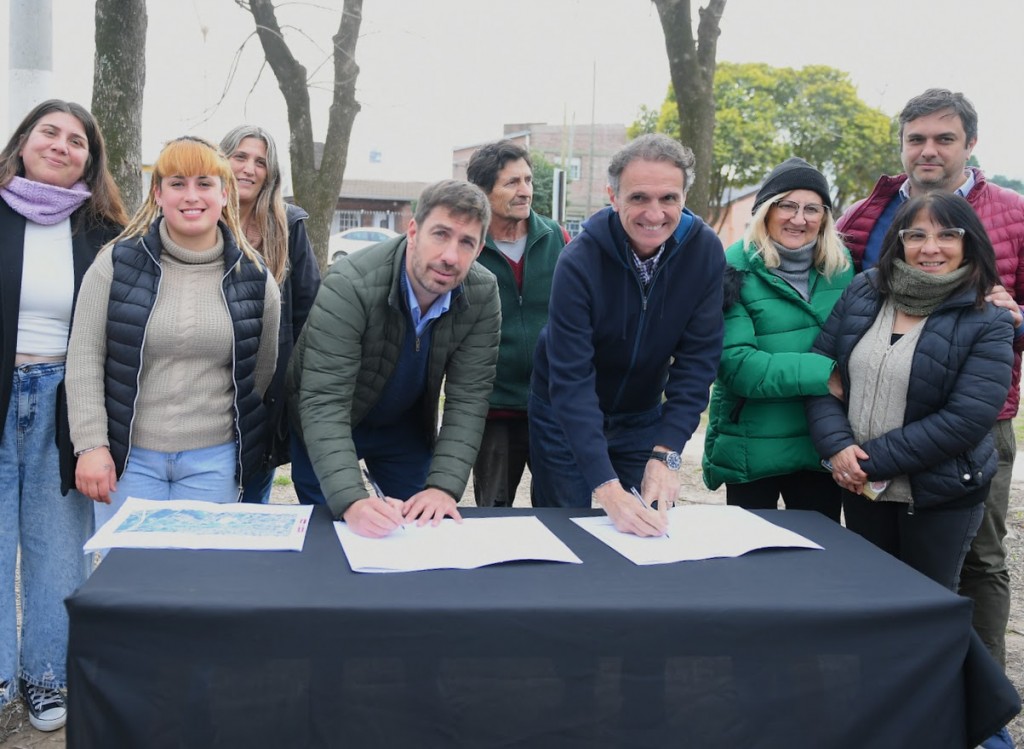 Mercedes: Ustarroz anunció junto a Katopodis la pavimentación de la Av. San Martín