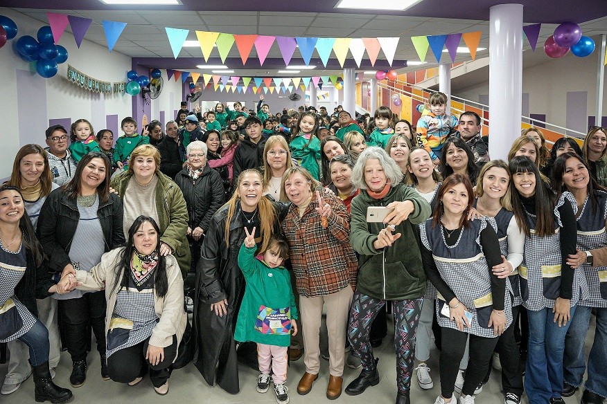Avellaneda: Magdalena Sierra inauguró el Jardín de infantes municipal N° 37