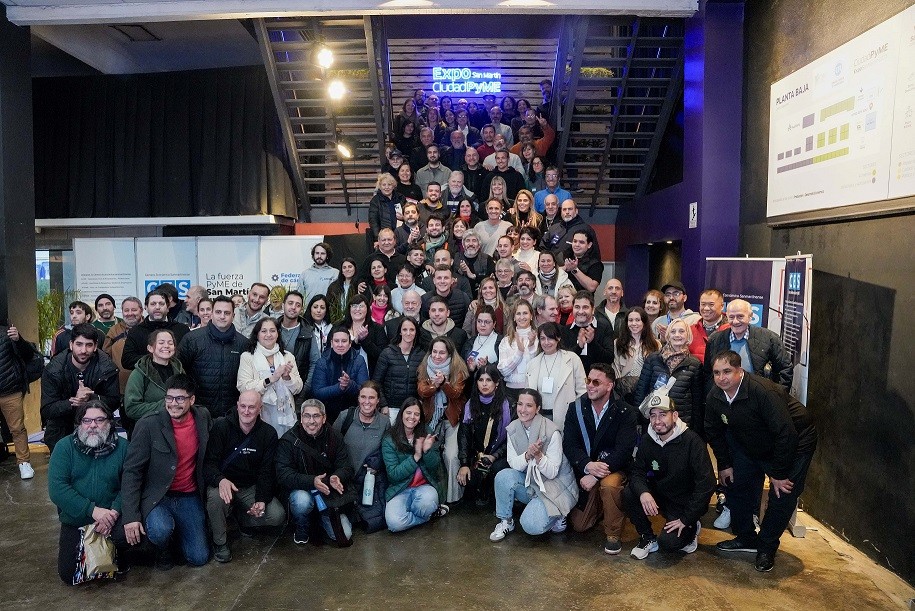 San Martín: Miles de vecinas y vecinos visitaron la Expo Ciudad PyME
