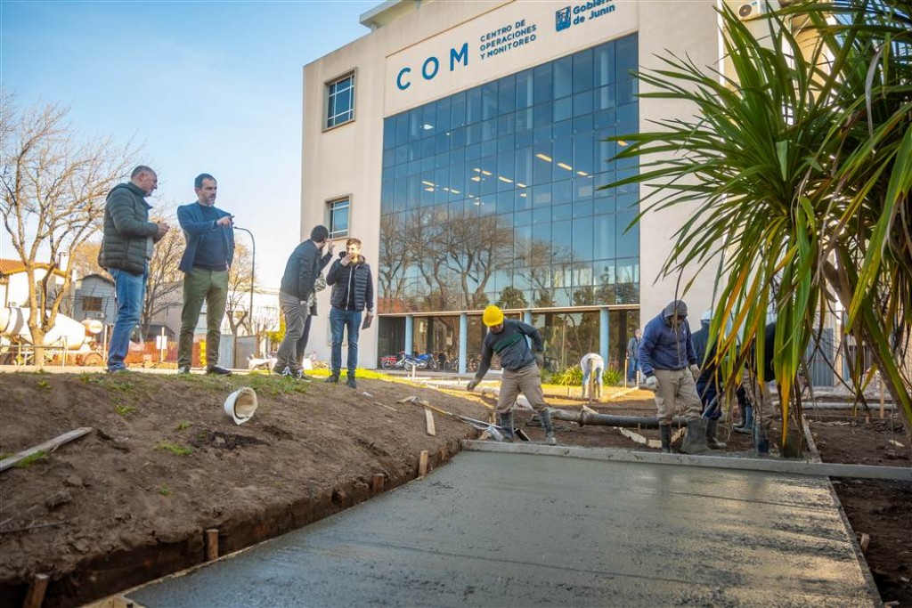 Junín: Avanza la obra de la nueva Escuela de Robótica