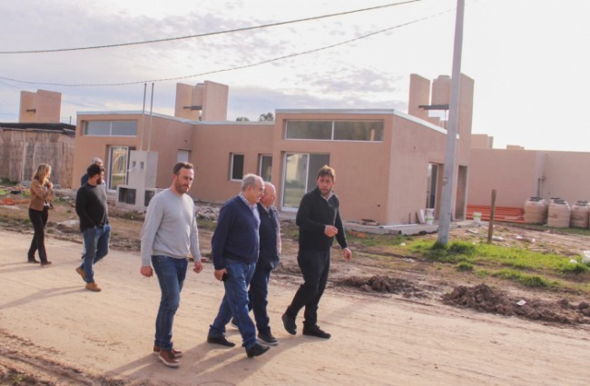 La Provincia avanza con las obras de viviendas en Tapalqué