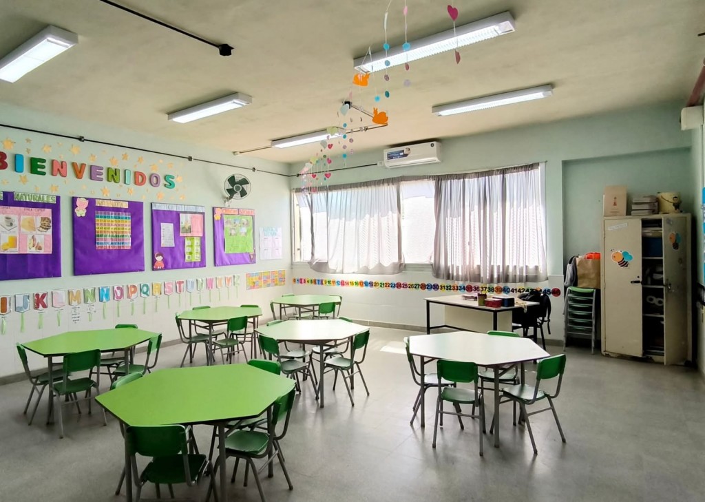 Pte. Perón: La Municipalidad instaló nuevos equipos de refrigeración en la Primaria N°14 