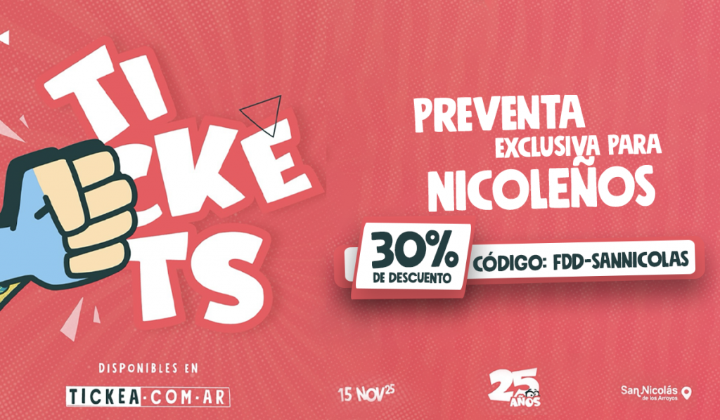 San Nicolás: Comenzó la preventa exclusiva para la Fiesta de Disfraces