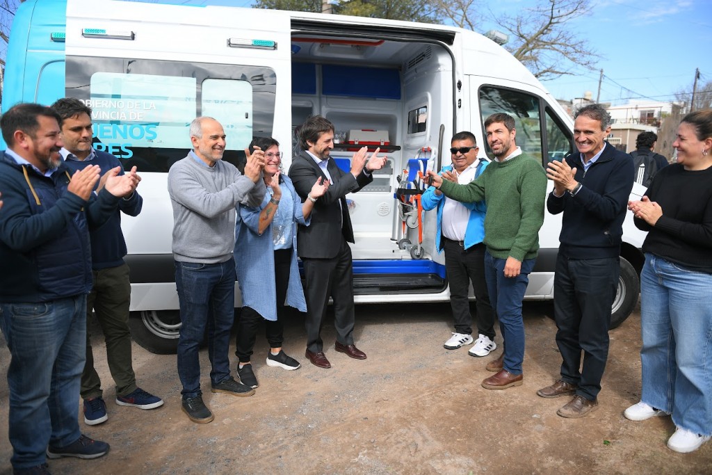 Mercedes: El Municipio incorpora nueva ambulancia de alta complejidad