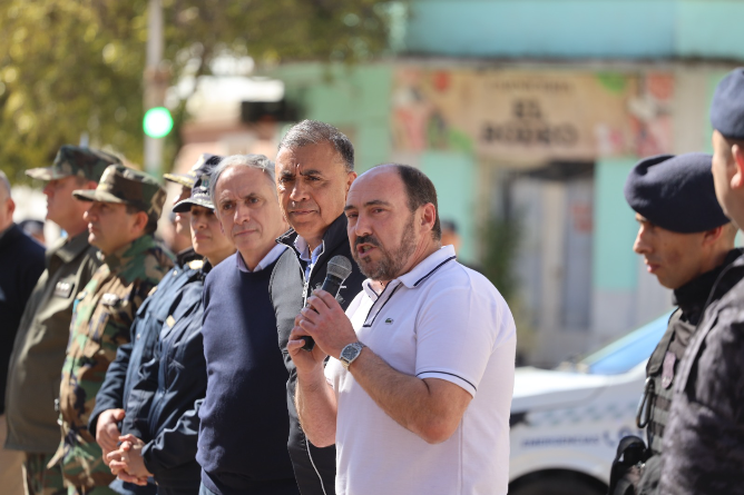 Chascomús: Javier Gastón participó en la presentación del Grupo de Prevención Motorizada en Ranchos