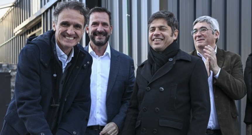 Kicillof y Katopodis inauguraron un nuevo Mercado Bonaerense Fijo en Escobar