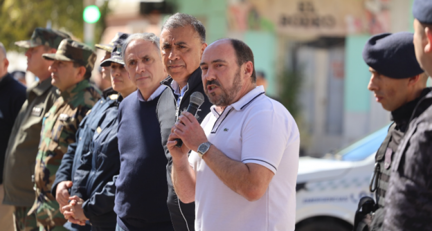 Chascomús: Javier Gastón participó en la presentación del Grupo de Prevención Motorizada en Ranchos
