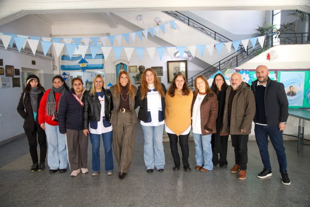 Avellaneda: Magdalena Sierra recorri&oacute; las obras realizadas en la Primaria 36