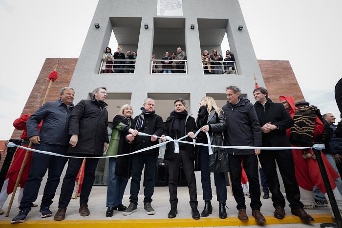 Kicillof inaugur&oacute; la Casa de la Provincia en Monte