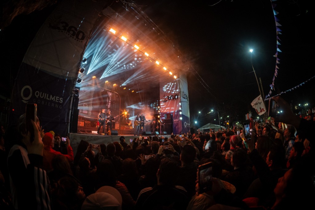 Quilmes: Multitudinario y espectacular cierre a puro rock en los festejos por el 360&deg; Aniversario de la ciudad