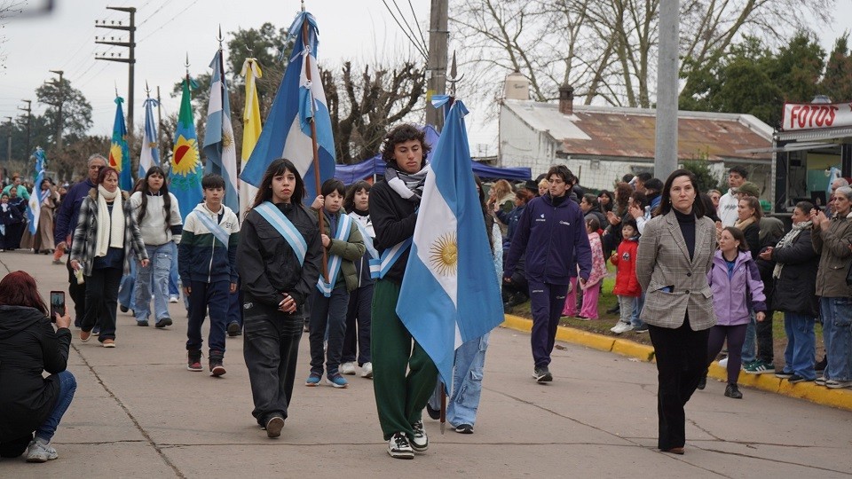 Moreno: El Municipio conmemor&oacute; al general Jos&eacute; de San Mart&iacute;n con un acto y desfile