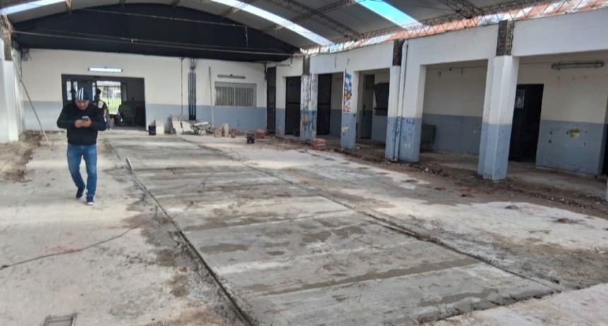 Pte. Per&oacute;n: Avanza la obra de refacciones y mejoras de la Escuela Primaria N&deg; 11