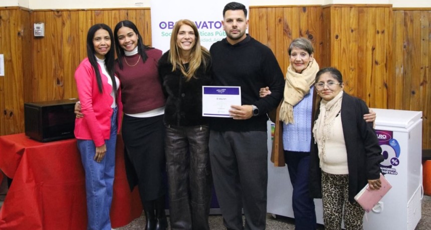 Avellaneda: Magdalena Sierra inaugur&oacute; obras en el Club San Baltazar
