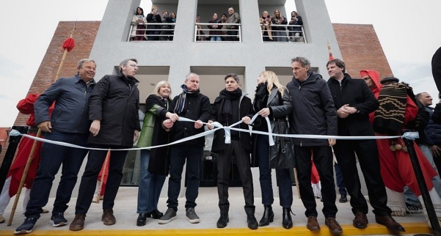 Kicillof inaugur&oacute; la Casa de la Provincia en Monte