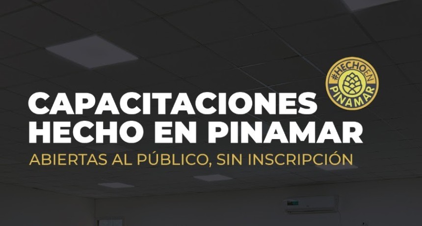 Pinamar: Vuelven las capacitaciones &ldquo;Hecho en Pinamar&rdquo;