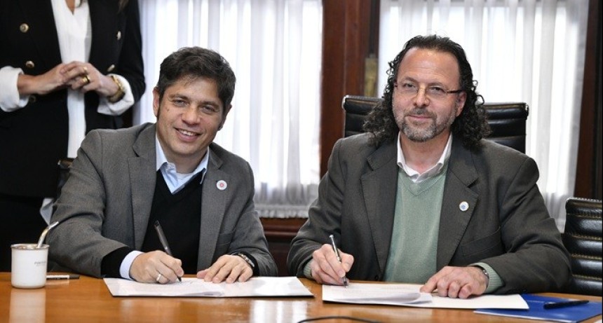 Kicillof suscribi&oacute; convenios en materia de investigaci&oacute;n cient&iacute;fica y desarrollo agrario en Uruguay