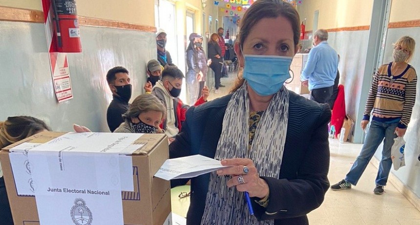 Presidente Perón: Blanca Cantero agradeció al electorado el triunfo del Frente de Todos