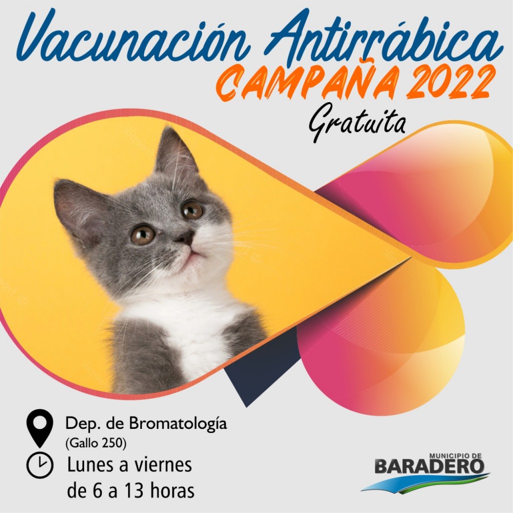 Baradero: El municipio realiza la campaña de vacunación antirrábica gratuita 