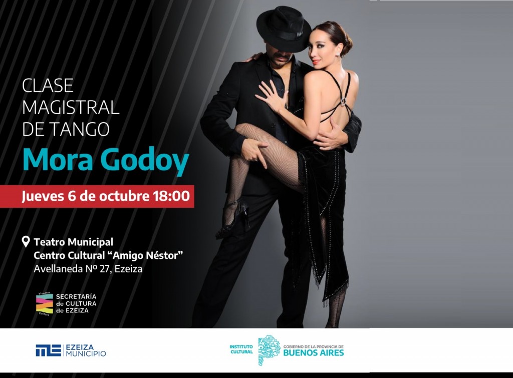 Ezeiza: La bailarina  Mora Godoy brindará una Master Class gratuita y abierta a todo público