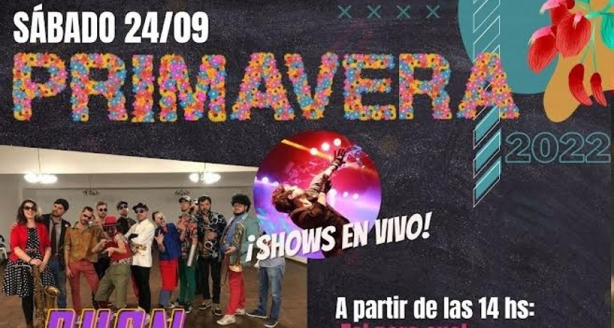 Puan recibe la Primavera en el Balneario Municipal