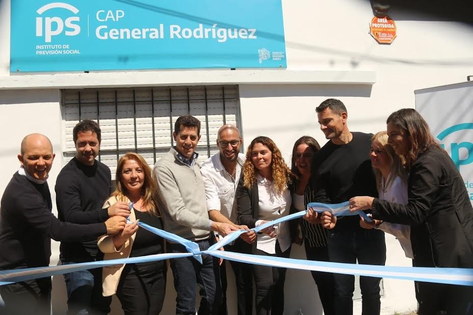 El IPS inauguró nuevas oficinas en Ituzaingó y Gral. Rodríguez 