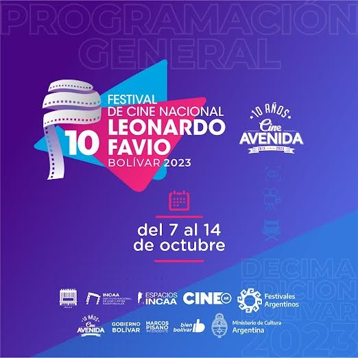 Bolívar: Se viene la 10° edición Festival de Cine Nacional Leonardo Favio
