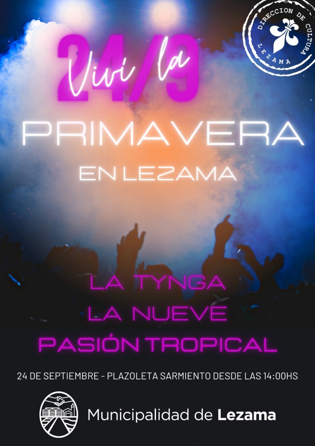 Lezama: El Municipio recibe la primavera con la mejor música 
