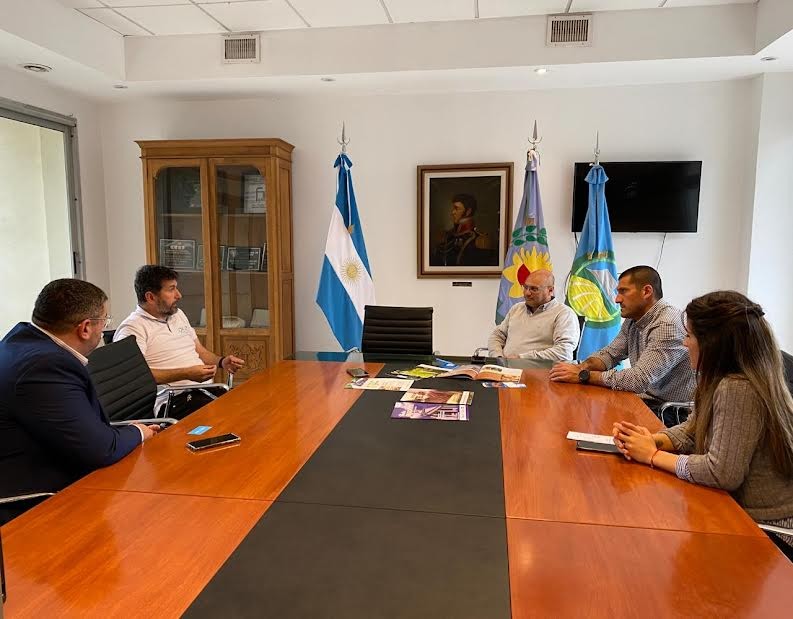 Balcarce: Reino recibió al representante de OVOP Argentina  