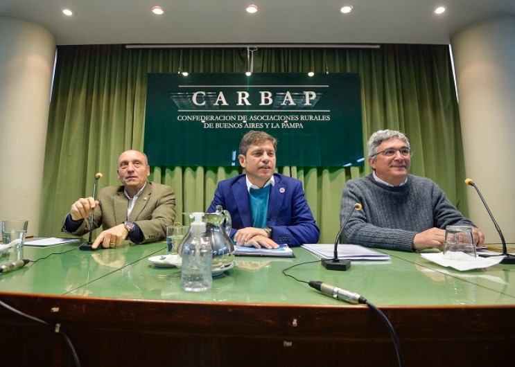 Kicillof participó de la 8° Agro Jornada Política de CARBAP
