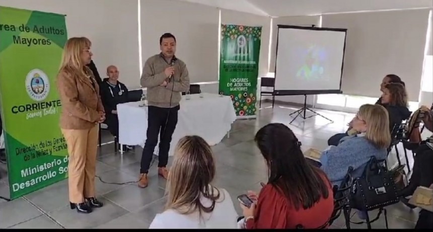 Corrientes: Se realizó un encuentro provincial de directores de residencias geriátricas de larga estadía