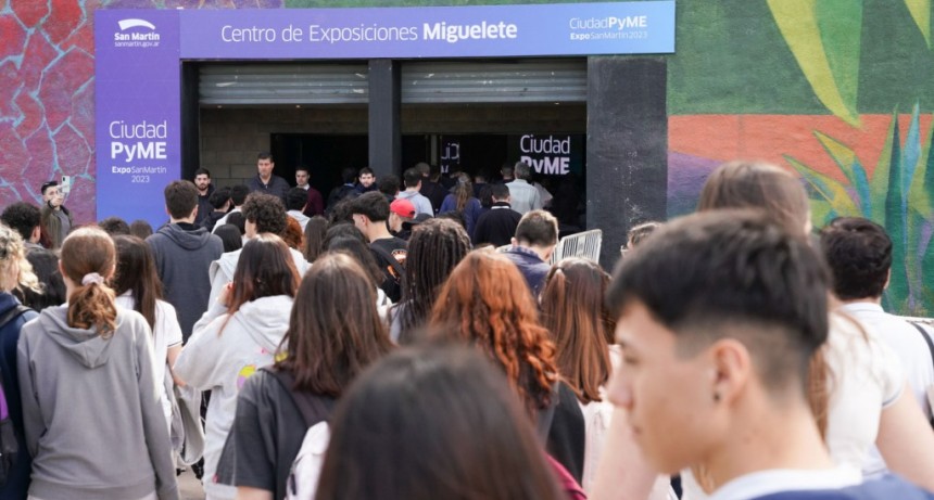 San Martín: Más de 30 mil vecinas y vecinos visitaron la Expo Ciudad PyME