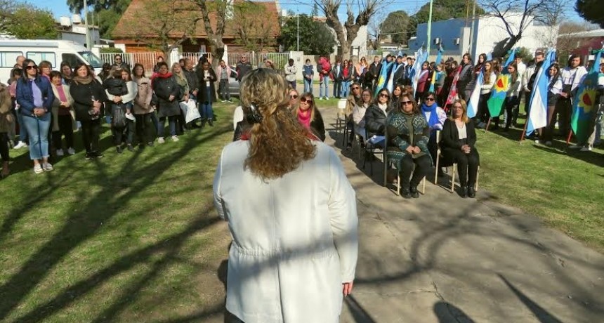 Suipacha: Se realizó el acto oficial del Día del Maestro
