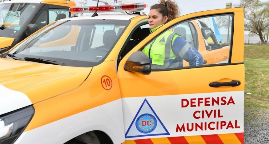 Vicente López: El Municipio sumó equipamiento de última tecnología a Defensa Civil