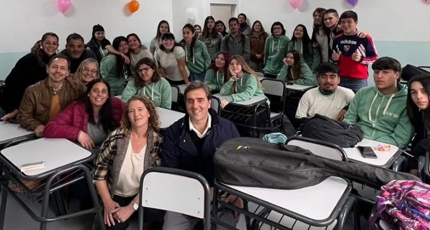 Luján: Se inauguraron nuevas aulas en la Escuela Secundaria N° 20 
