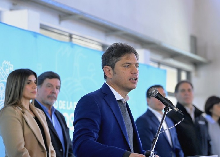 Kicillof encabezó la presentación del programa “Escuelas Cuidadas”