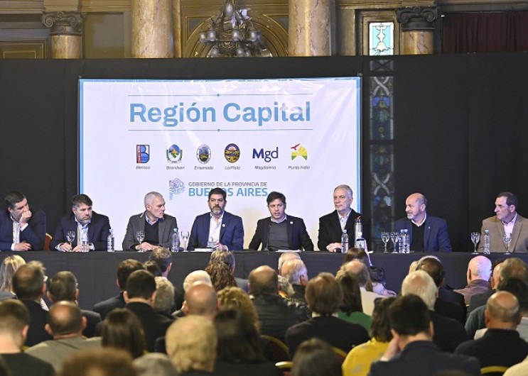 La Provincia creó un ámbito institucional para planificar el desarrollo de la región capital