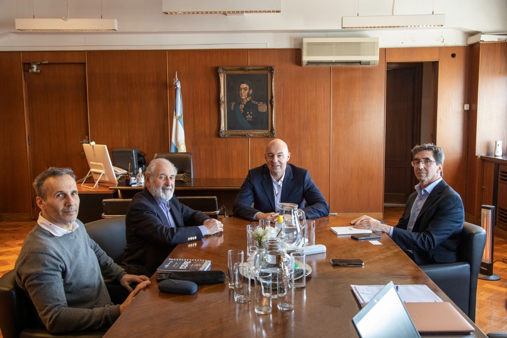 Autoridades nacionales se reunieron con el secretario de la asociación B’nai B’rith Argentina